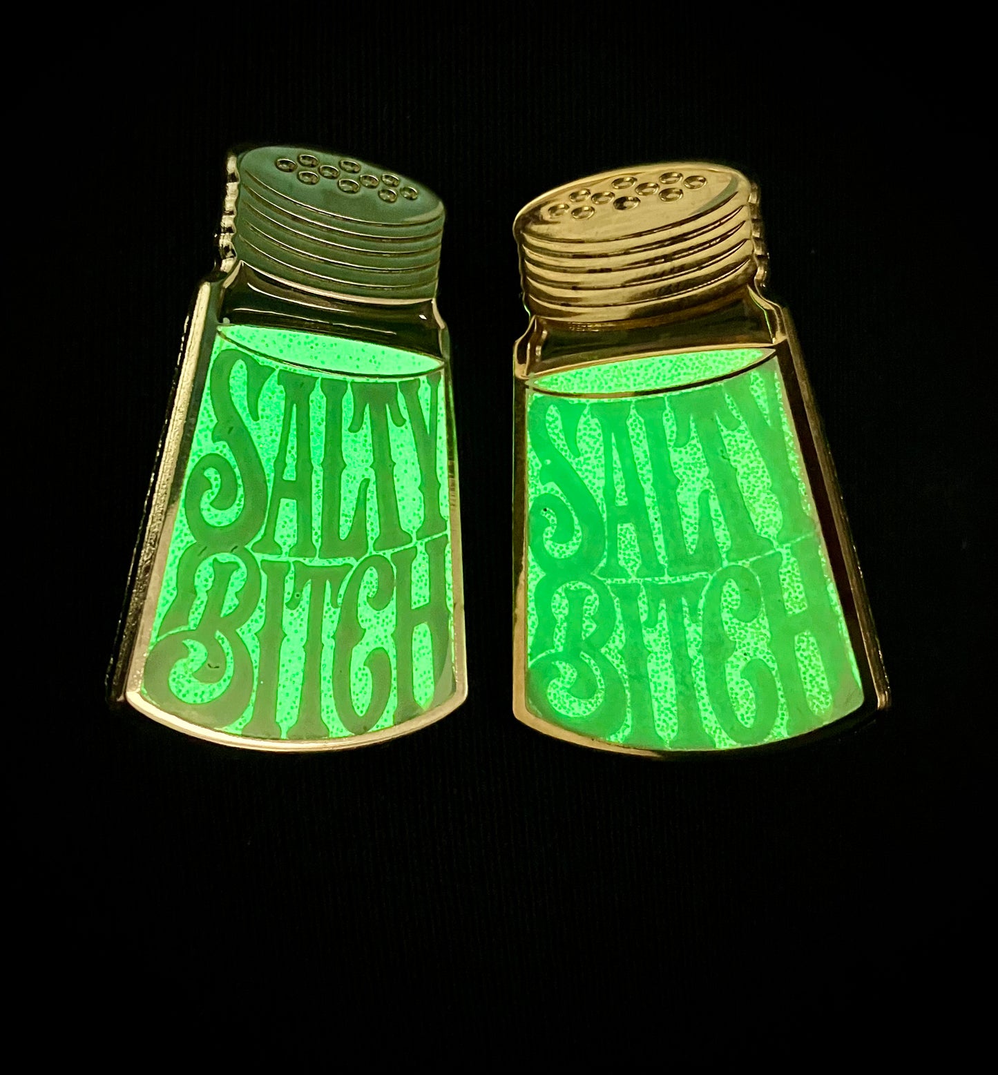 Salty Bitch Enamel Pins
