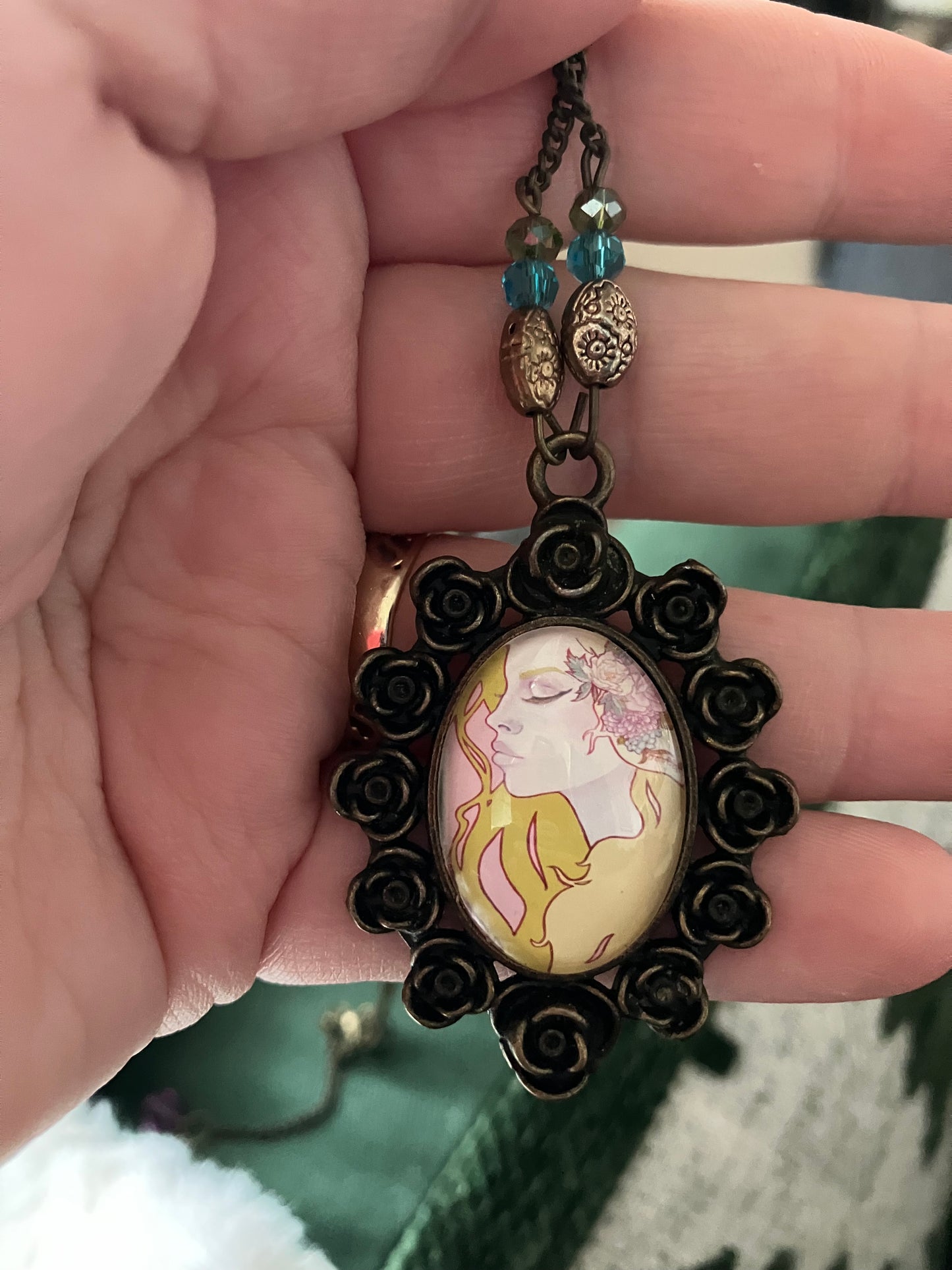 Just Breathe with roses