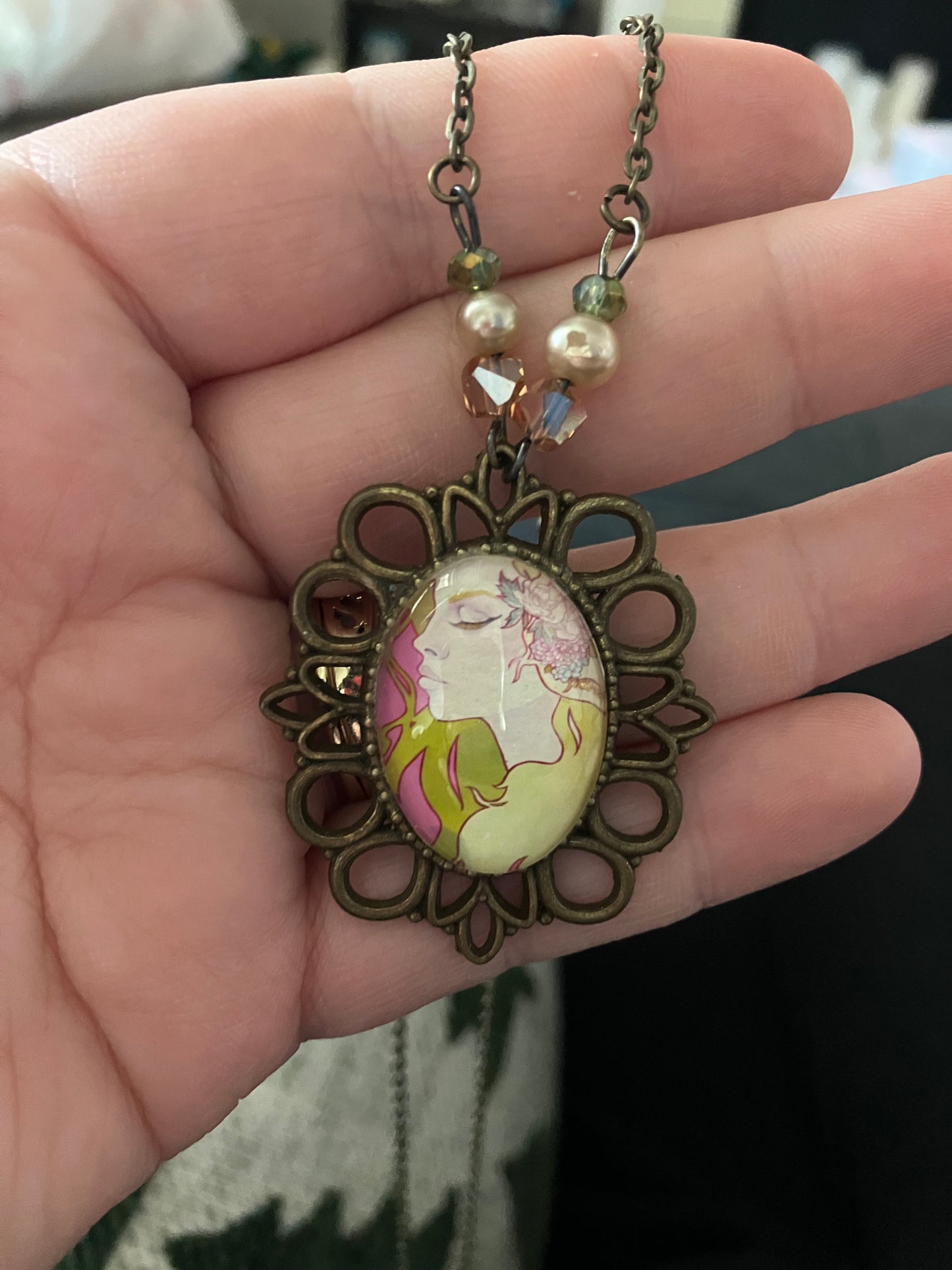 Just breathe with pearls