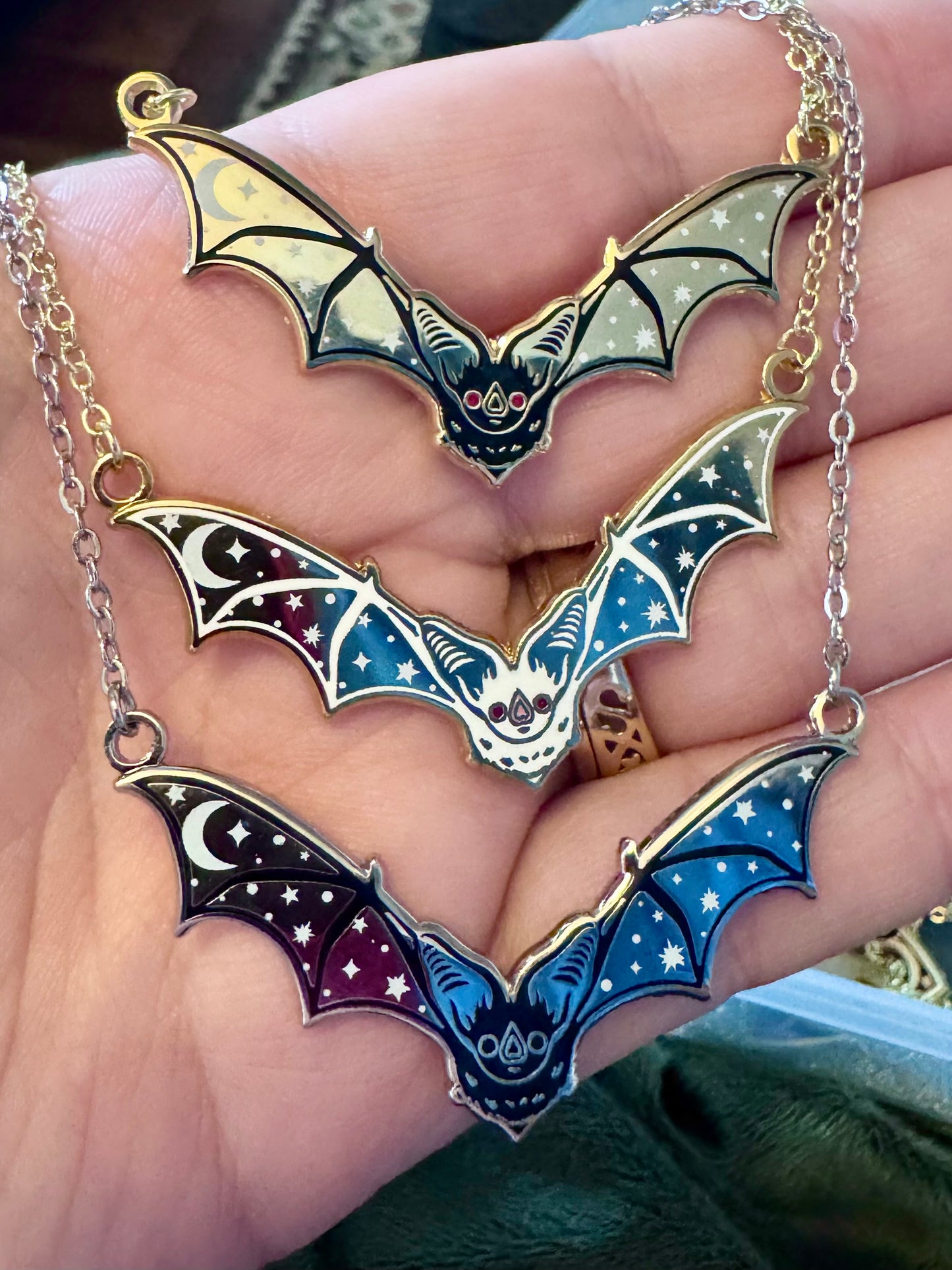 Bat Necklaces