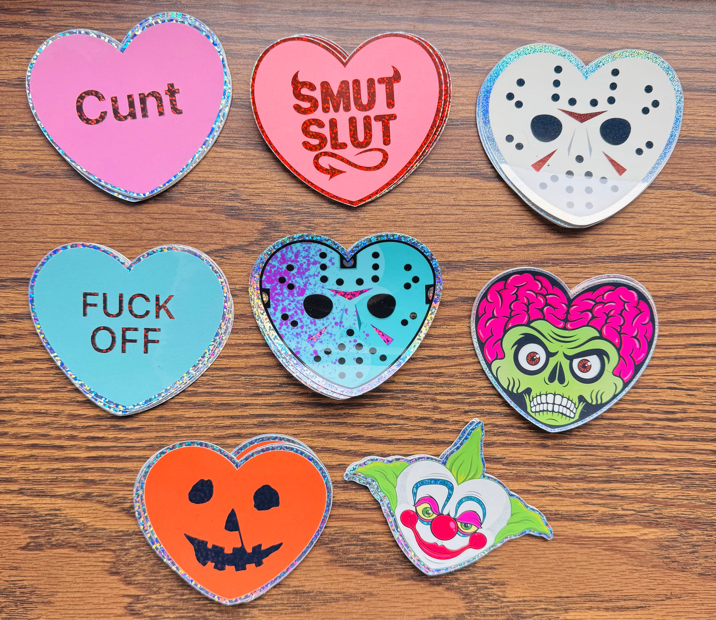 Choose your own Heart Stickers