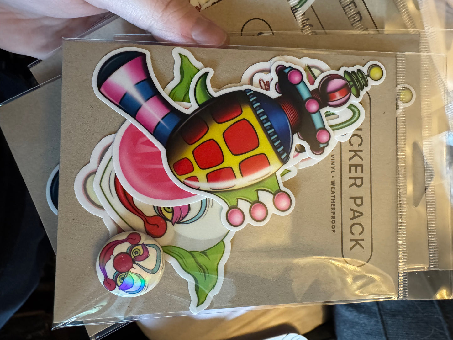 Killer Klowns Sticker Pack