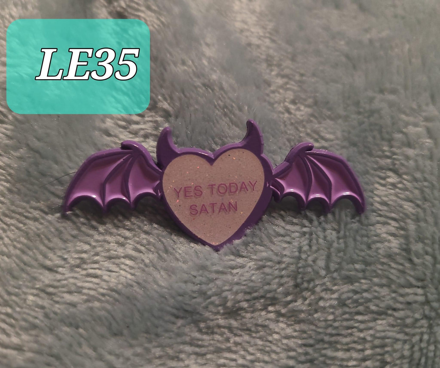 Purple yes today satan