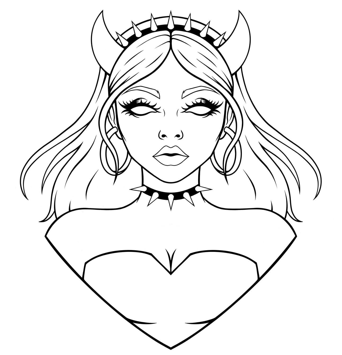 Halloween Demon Girl Pin Pre-Order