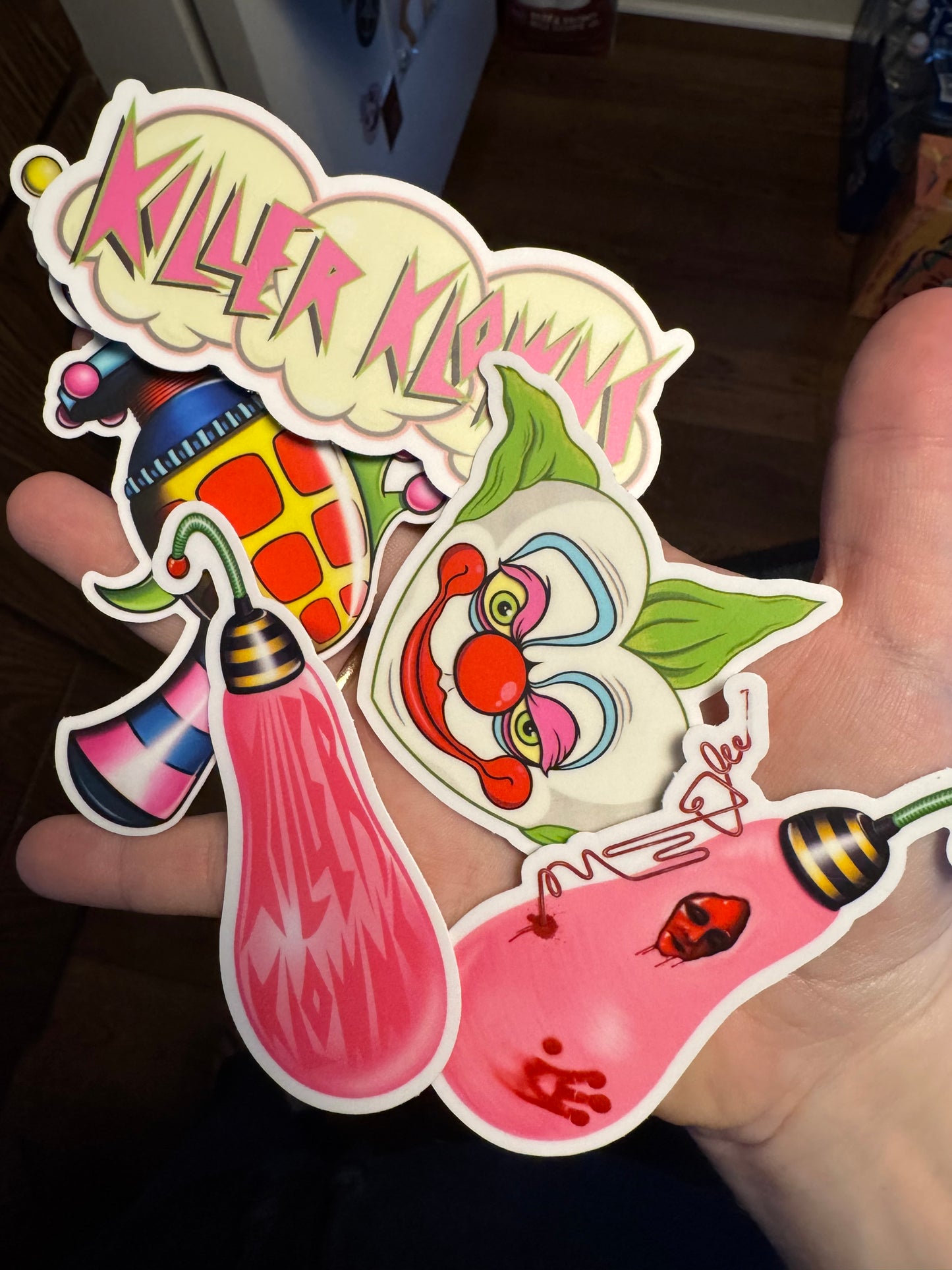Killer Klowns Sticker Pack