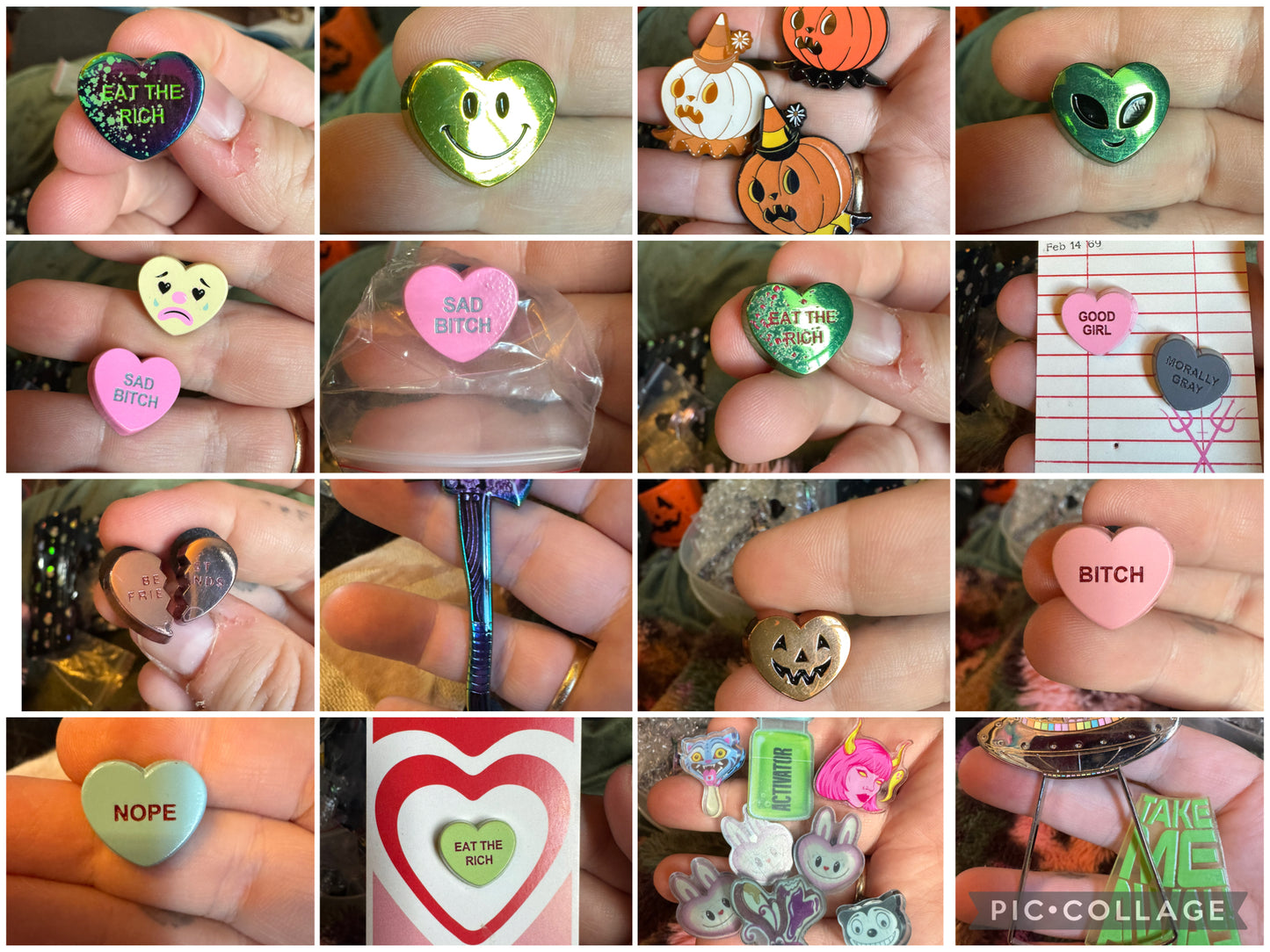 Assortment of Enamel Pins