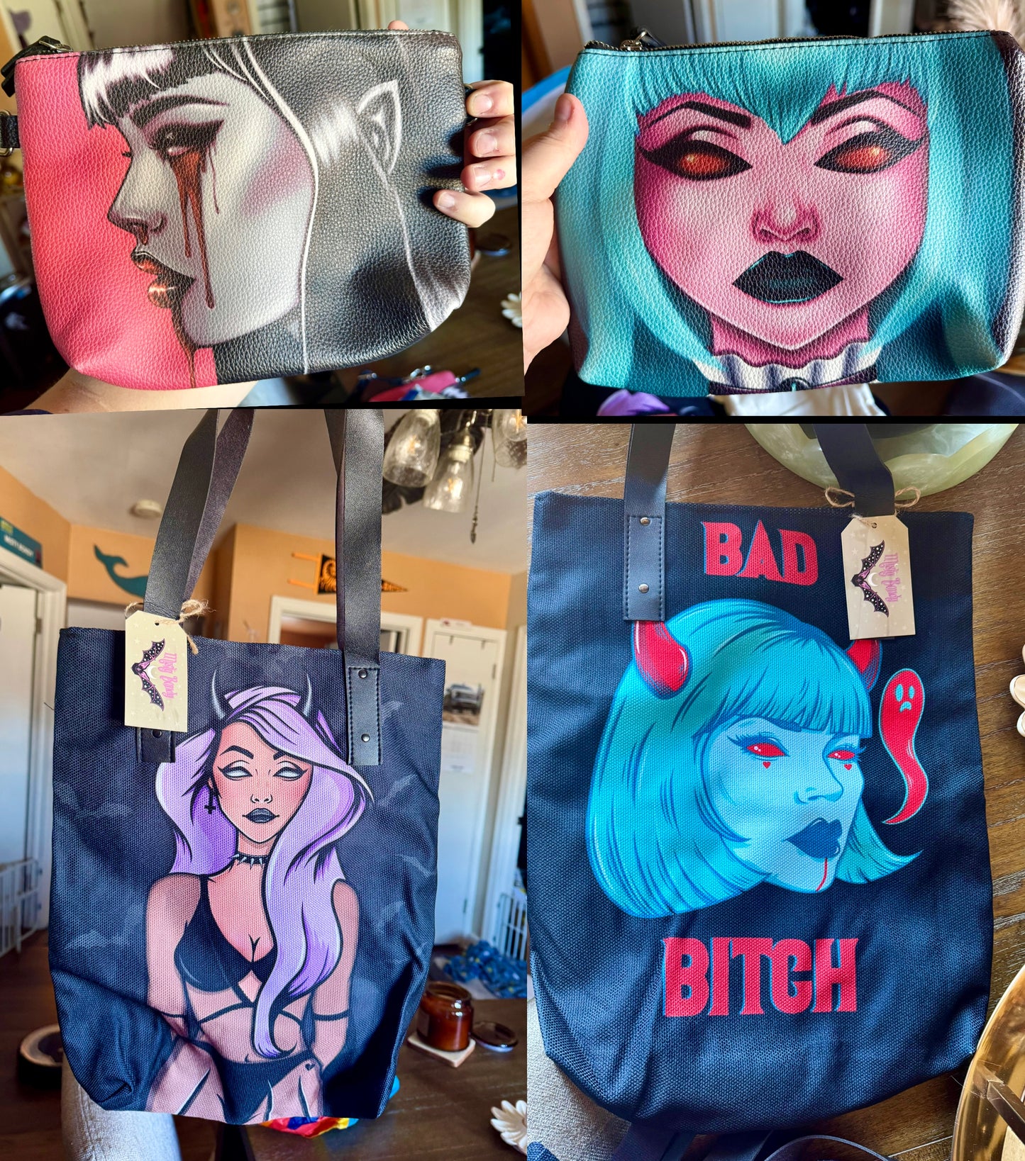 Leftover totes and purses