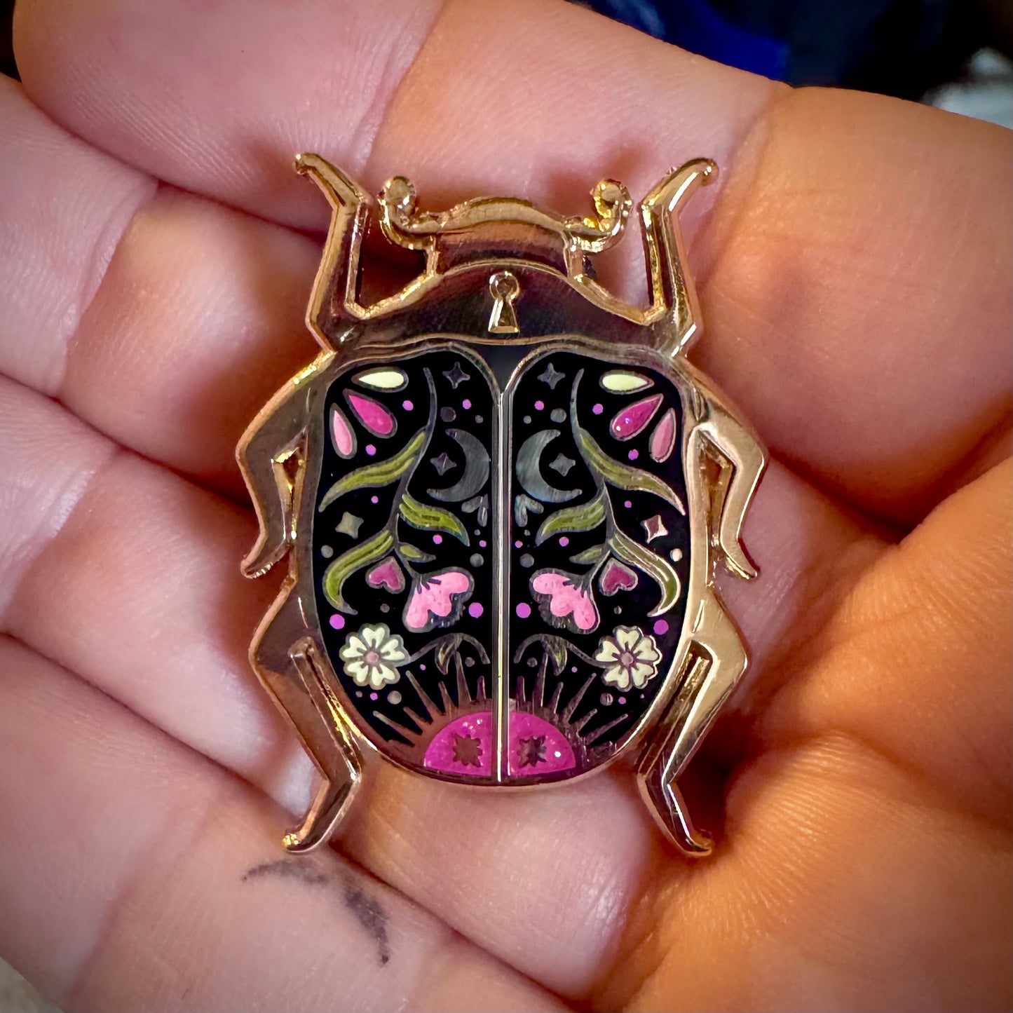 Gold and Floral Pins (Black Friday Release)