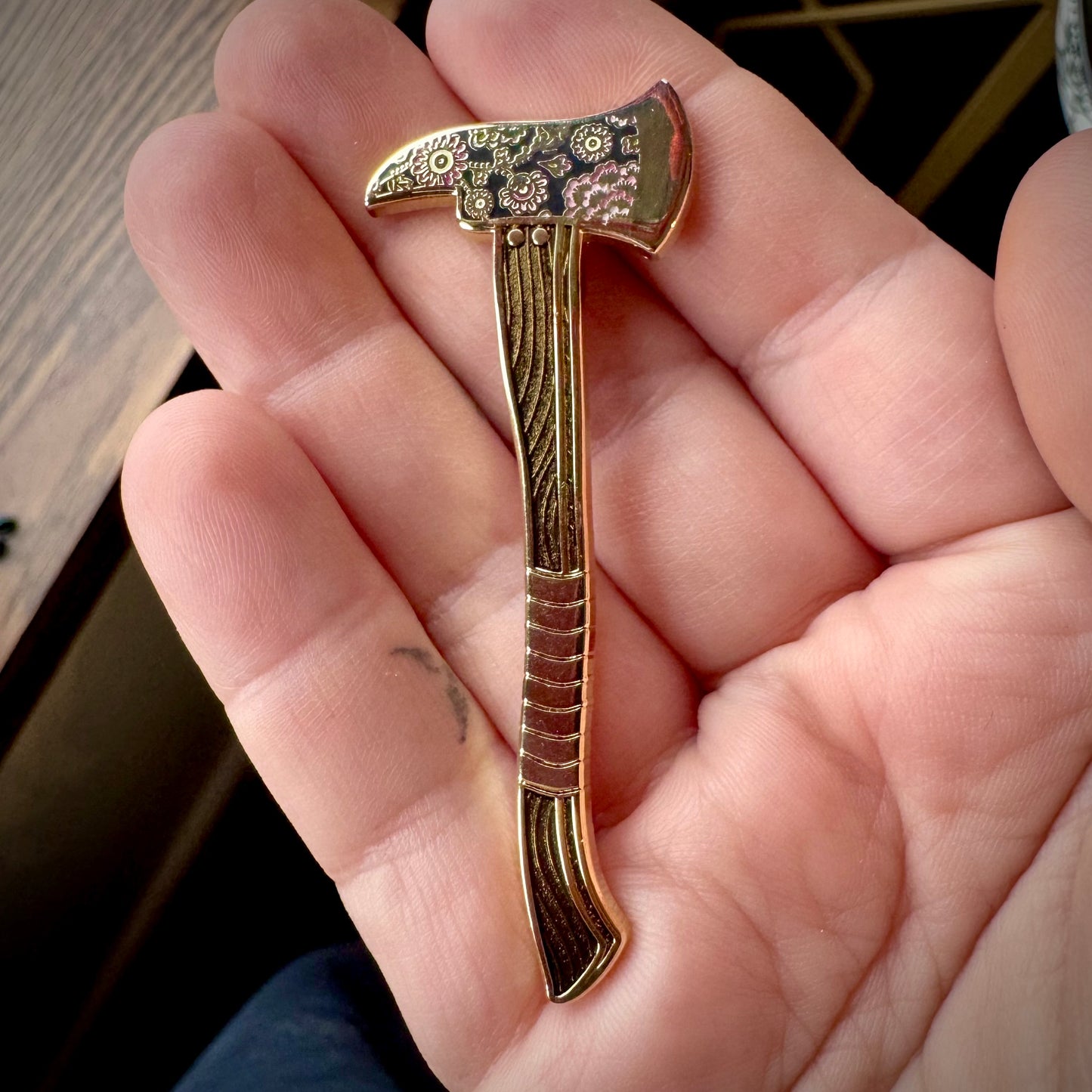 Gold and Floral Pins (Black Friday Release)